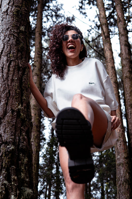 Camiseta Bazurto Marfil