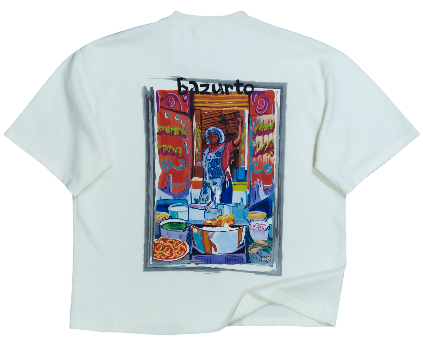 Camiseta Bazurto Marfil