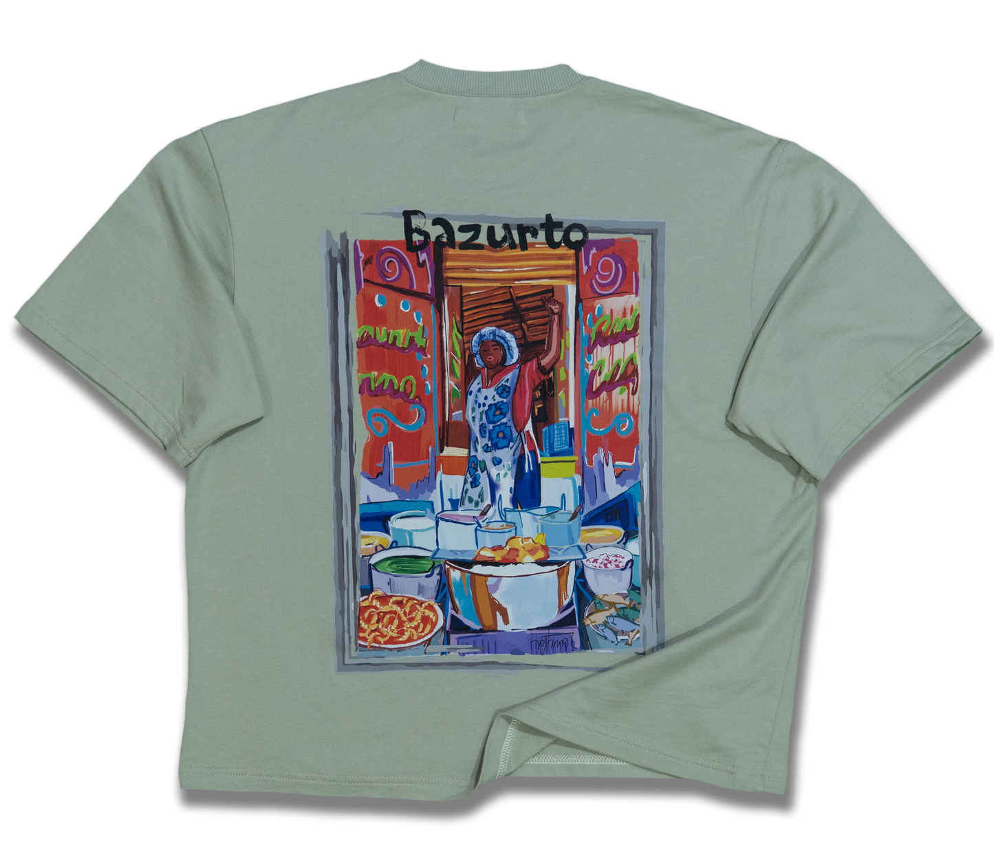 Camiseta Bazurto verde